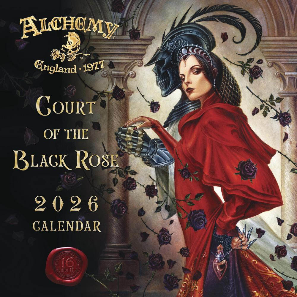 Produktbild för Alchemy 1977 Gothic 2026 Calendar