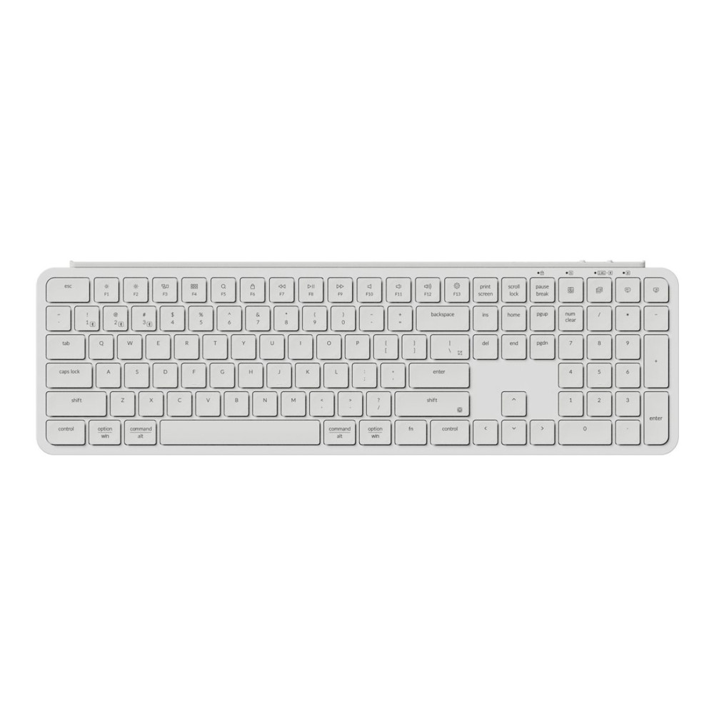 Produktbild för Keychron B6 Pro - tangentbord - Ultra-Tunn - 100% full size - elfenben Inmatningsenhet (Saknar ÅÄÖ)