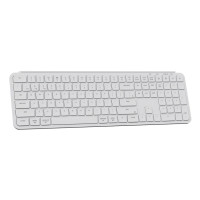 Produktbild för Keychron B6 Pro - tangentbord - Ultra-Tunn - 100% full size - elfenben Inmatningsenhet (Saknar ÅÄÖ)