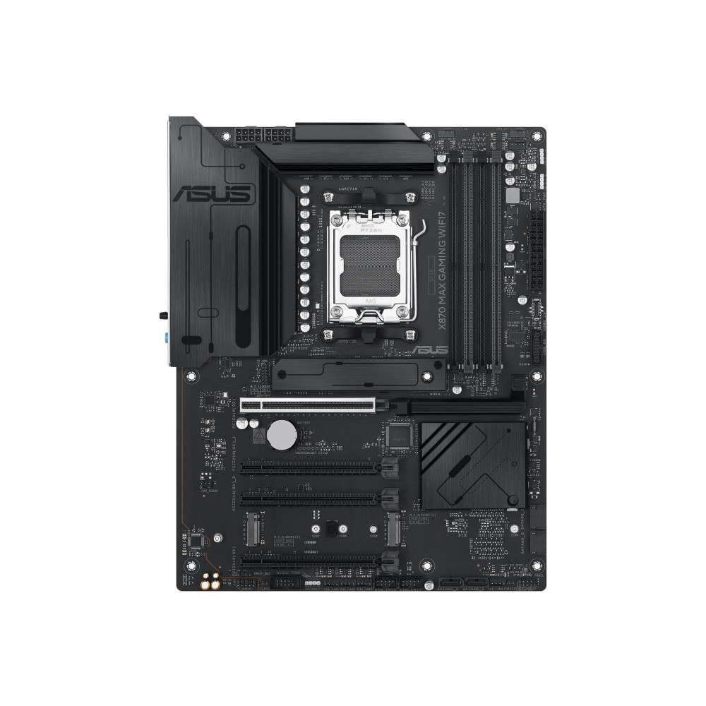 Produktbild för ASUS X870 MAX GAMING WIFI7 - moderkort - ATX - Socket AM5 - AMD X870