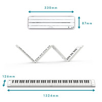Produktbild för Blackstar Carry-On FP88T-BK Hopfällbart Digitalpiano
