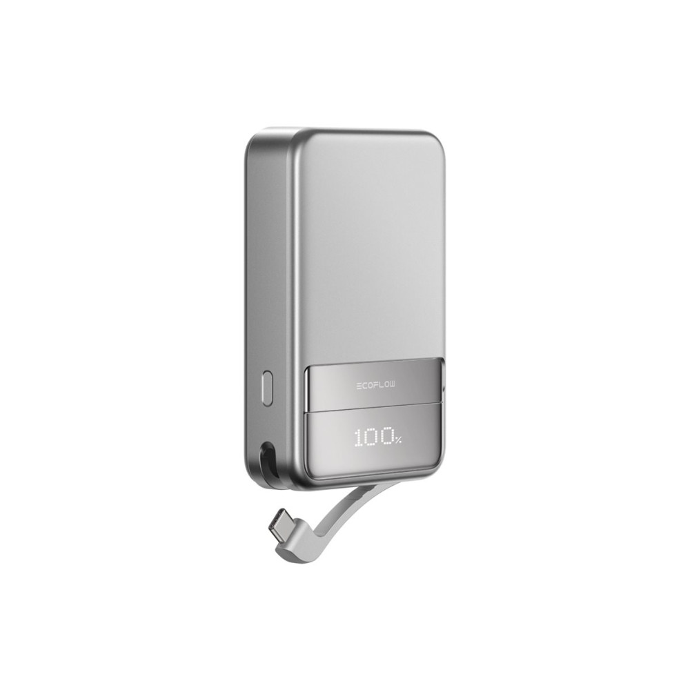 Produktbild för EcoFlow RAPID trådlös powerbank - magnetisk - USB-C - 65 Watt