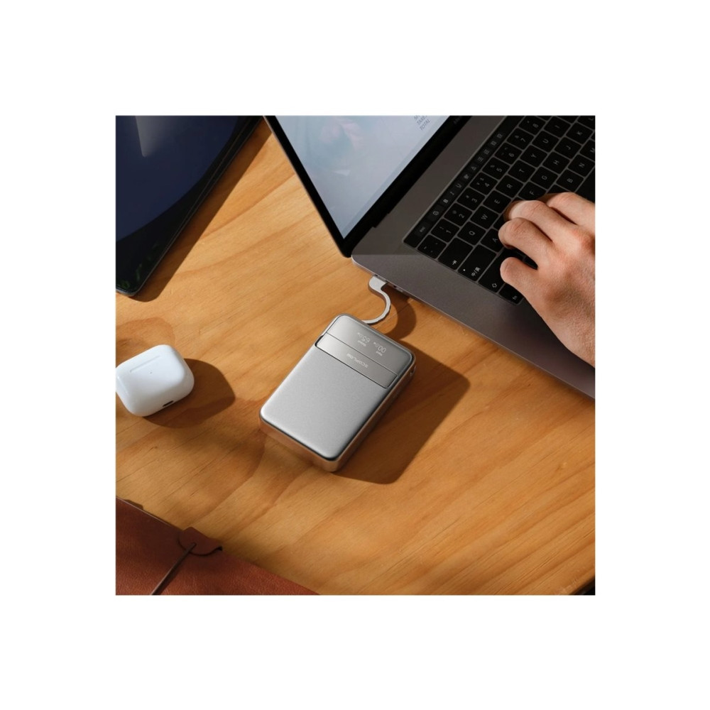 Produktbild för EcoFlow RAPID trådlös powerbank - magnetisk - USB-C - 65 Watt