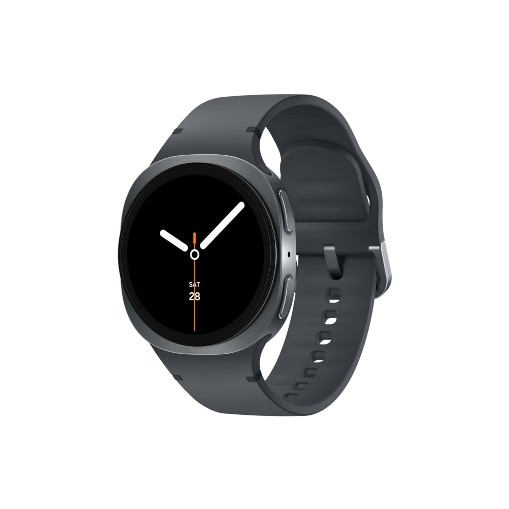 Produktbild för Samsung Galaxy Watch8 - grafit - smart klocka med sportband - grafit - 32 GB