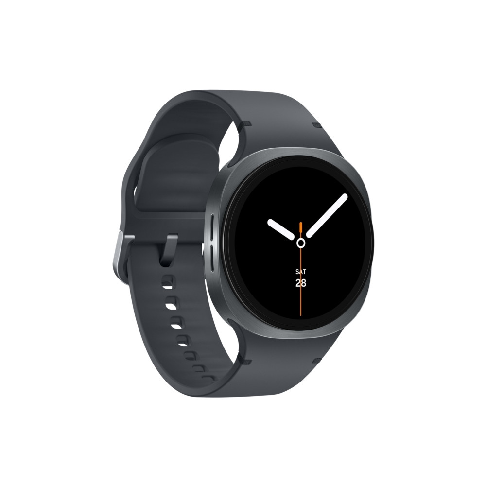 Produktbild för Samsung Galaxy Watch8 - grafit - smart klocka med sportband - grafit - 32 GB