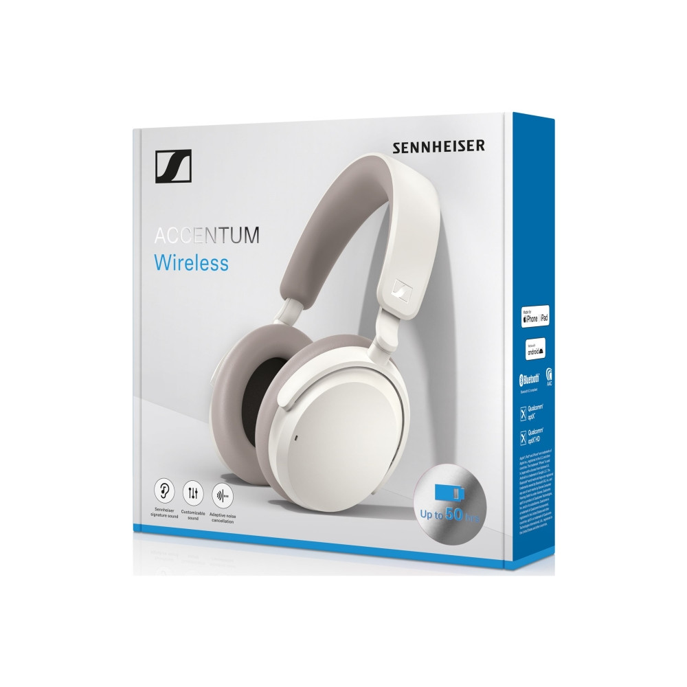 Produktbild för Sennheiser ACCENTUM Wireless - hörlurar med mikrofon