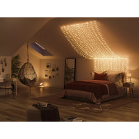 Produktbild för Philips Hue White and Color Ambiance Festavia - stränglampor - LED - 14 W - 2000-6500 K - svart