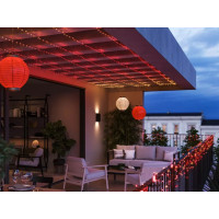 Produktbild för Philips Hue White and Color Ambiance Festavia - stränglampor - LED - 14 W - 2000-6500 K - svart