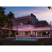 Produktbild för Philips Hue White and Color Ambiance Festavia - stränglampor - LED - 14 W - 2000-6500 K - svart