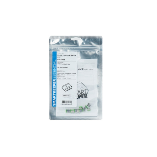 Smartkeeper Smartkeeper CL04P1GN, Portblockerare, USB Type-C, Grön, Plas...