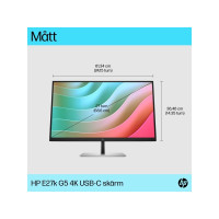 Produktbild för HP E27k G5 - E-Series - LED-skärm - 27"