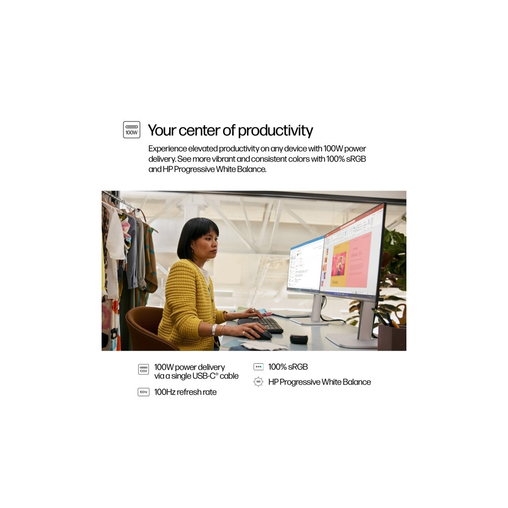 Produktbild för HP 524pu - Series 5 Pro - LED-skärm - Full HD (1080p) - 24"