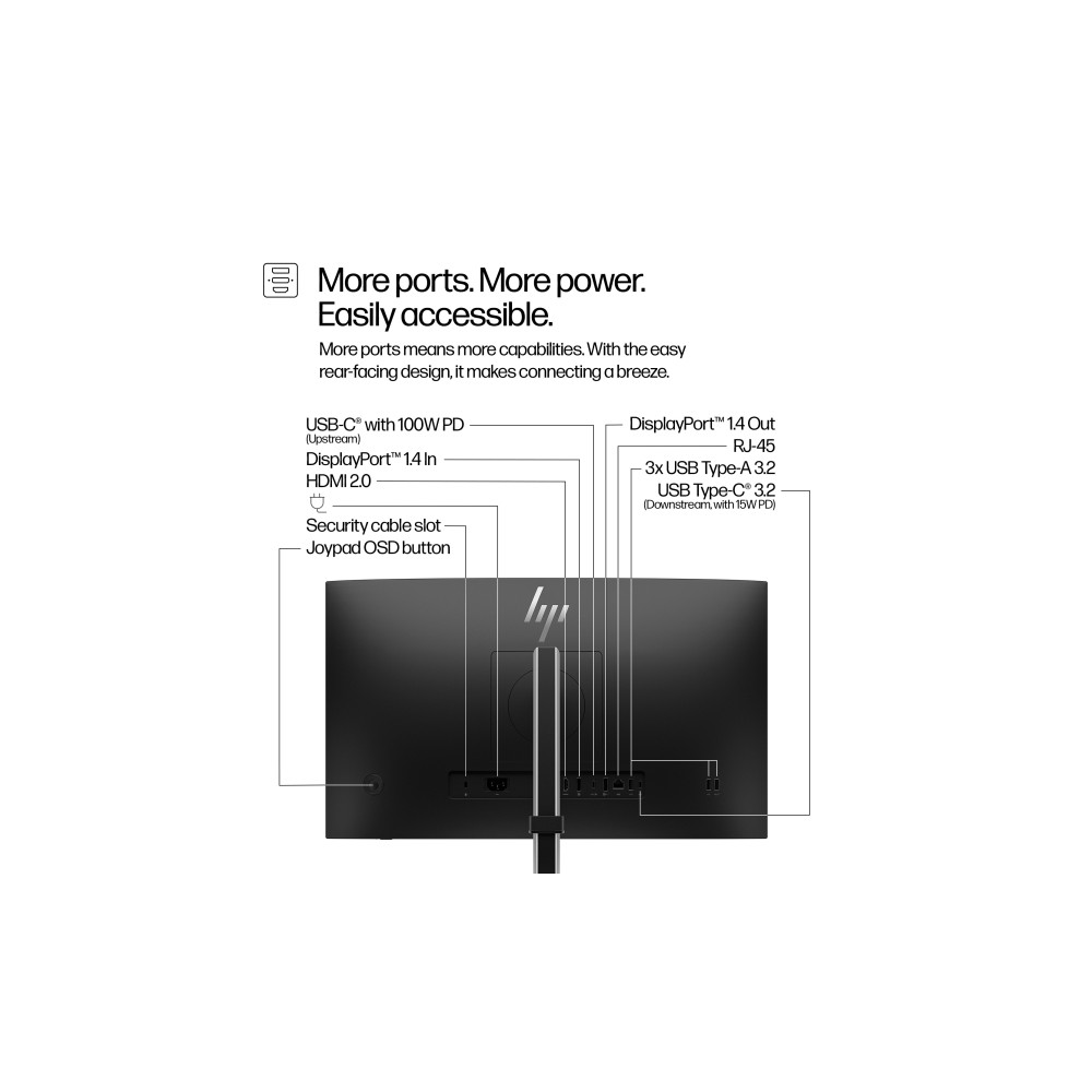 Produktbild för HP 524pu - Series 5 Pro - LED-skärm - Full HD (1080p) - 24"