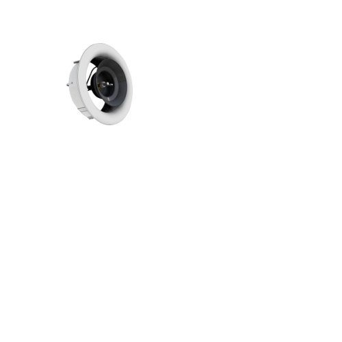 LINDAB LINDAB ventilhus AIRYB Ø100 mm för AIRYFB frontplåt, RAL9003