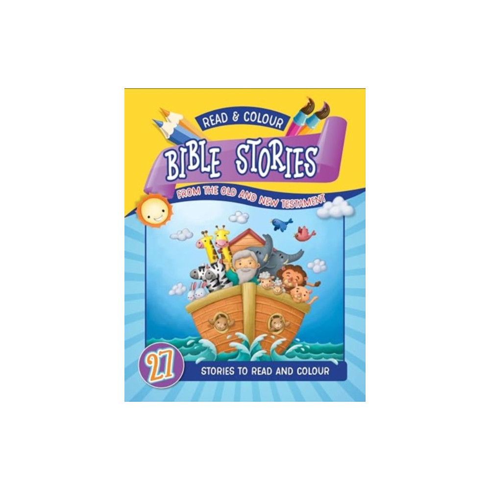 Produktbild för Read and Colour Bible Stories from the Old and New Testament (häftad, eng)
