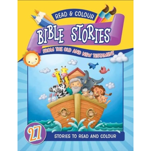 Authentic Media Read and Colour Bible Stories from the Old and New Testament (häftad, eng)