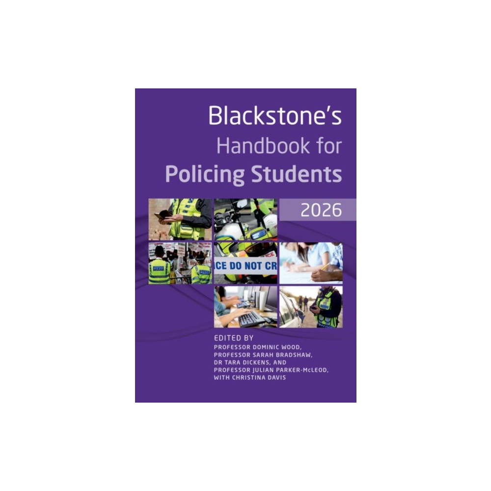 Produktbild för Blackstone's Handbook for Policing Students 2026 (häftad, eng)