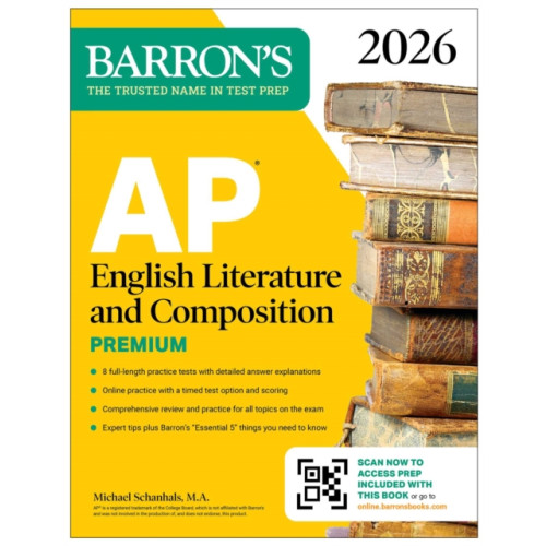 Kaplan Publishing AP English Literature and Composition Premium, 2026: Prep Book with 8 Practice Tests + Online Practice (häftad, eng)