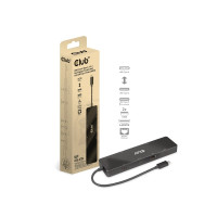 Produktbild för Club 3D - dockningsstation - USB-C - HDMI - 1GbE