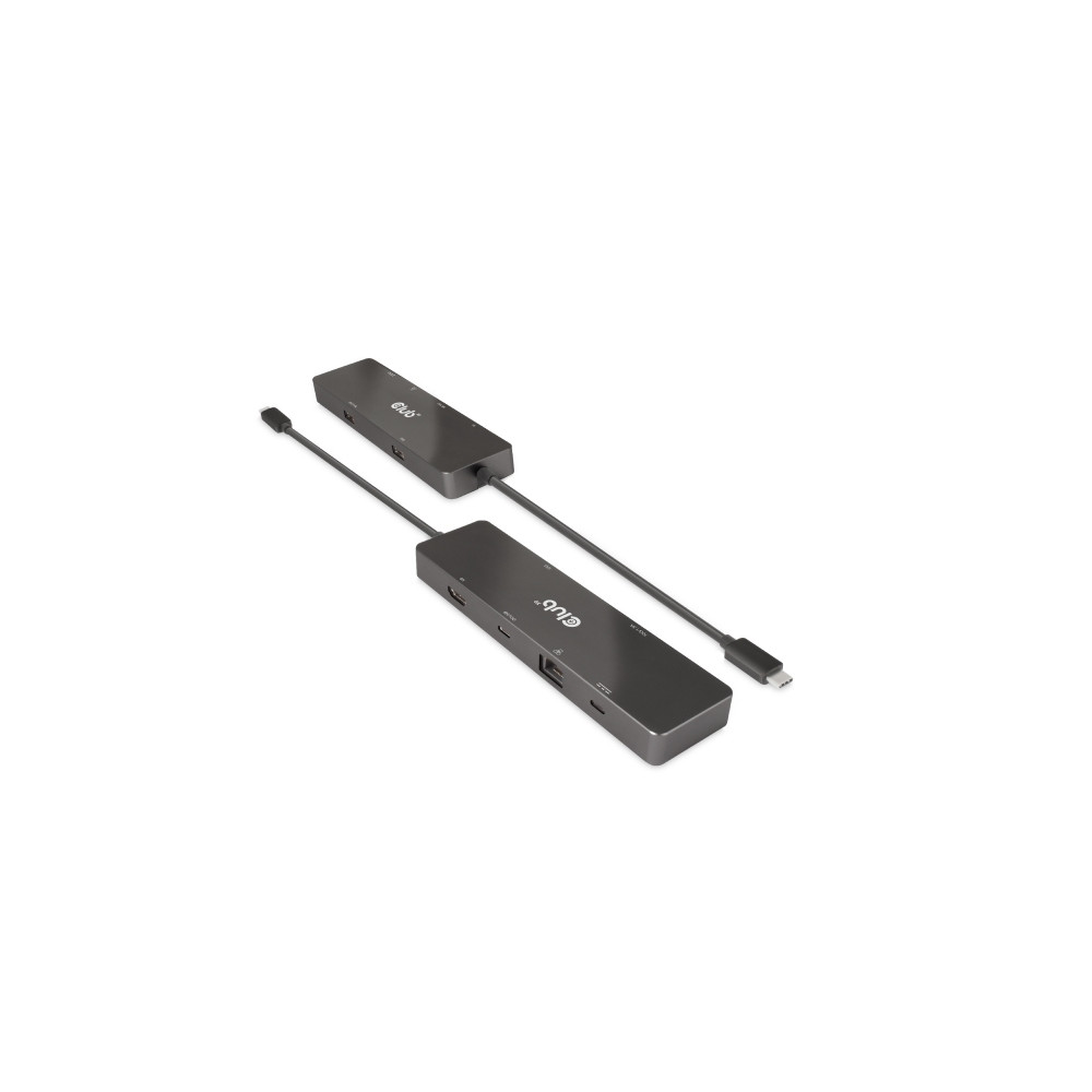 Produktbild för Club 3D - dockningsstation - USB-C - HDMI - 1GbE