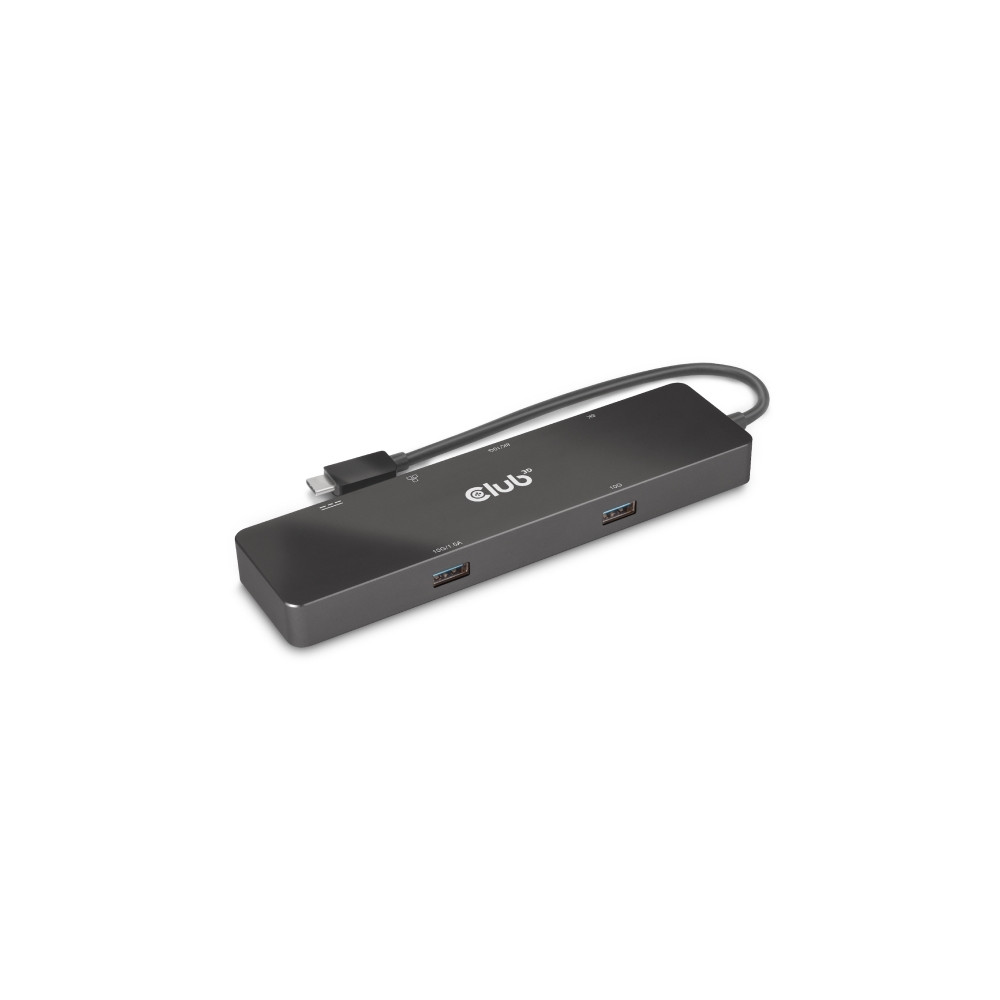 Produktbild för Club 3D - dockningsstation - USB-C - HDMI - 1GbE