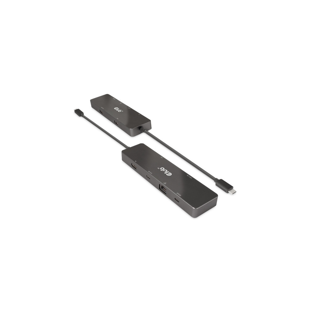 Produktbild för Club 3D - dockningsstation - USB-C - HDMI - 1GbE