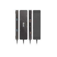 Produktbild för Club 3D - dockningsstation - USB-C - HDMI - 1GbE