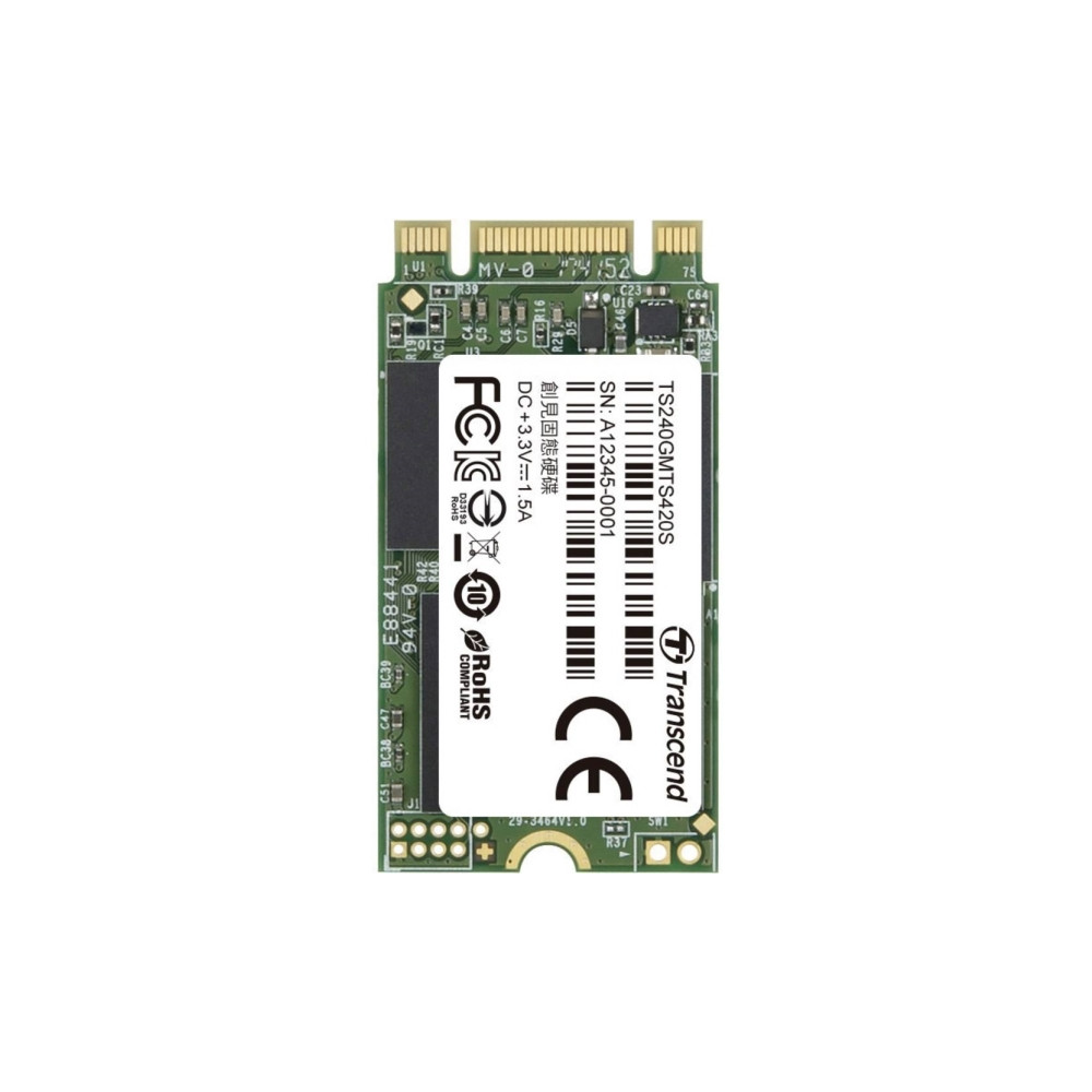 Produktbild för Transcend MTS420 - SSD - 240 GB - SATA 6Gb/s