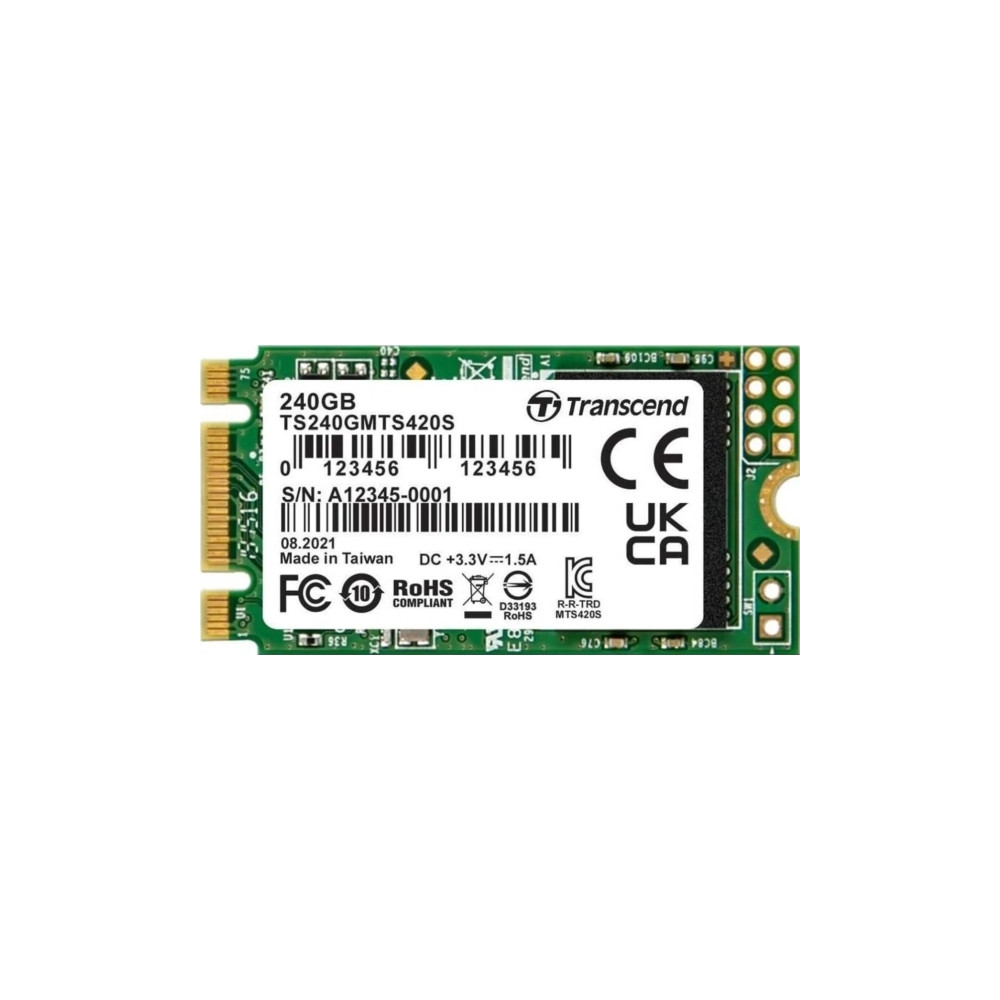 Produktbild för Transcend MTS420 - SSD - 240 GB - SATA 6Gb/s
