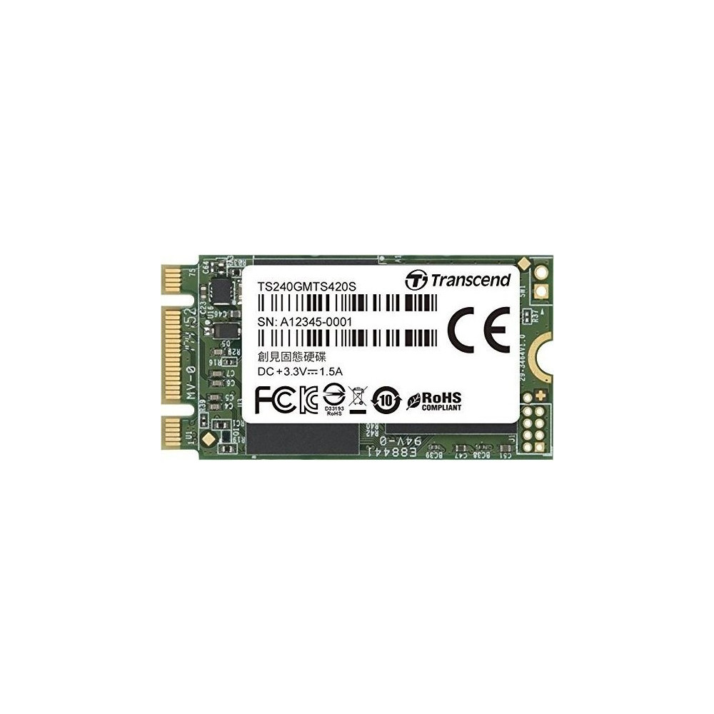 Produktbild för Transcend MTS420 - SSD - 240 GB - SATA 6Gb/s