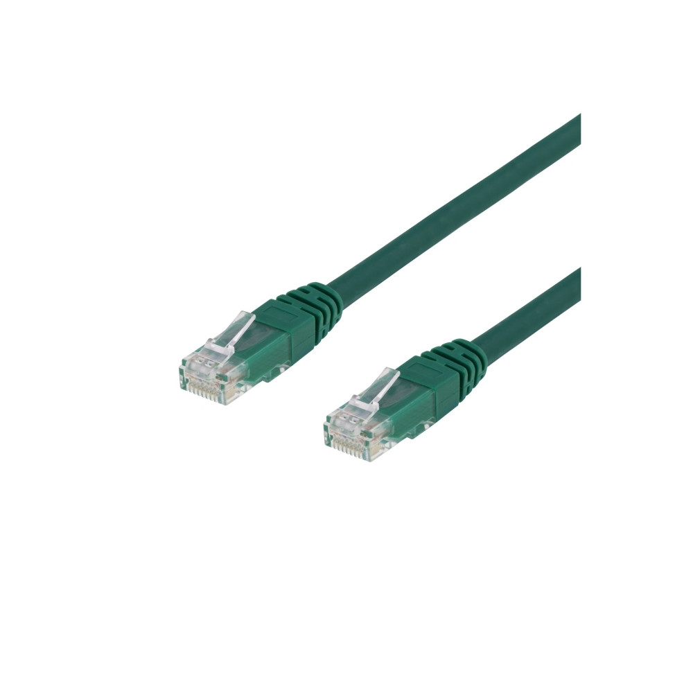 Produktbild för DELTACO patch-kabel - 5 m - grön