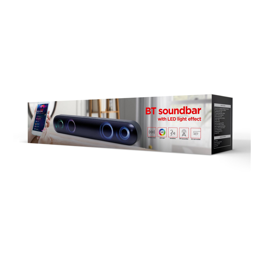 Produktbild för Gembird SPKBT-BAR400L - soundbar - trådlös