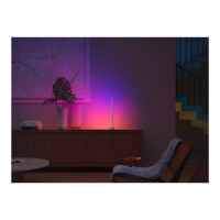 Produktbild för Philips Hue White and Color Ambiance Gradient Signe - skrivbordslampa - LED - 16 miljoner färger/varmt till kallt vitt ljus - vit