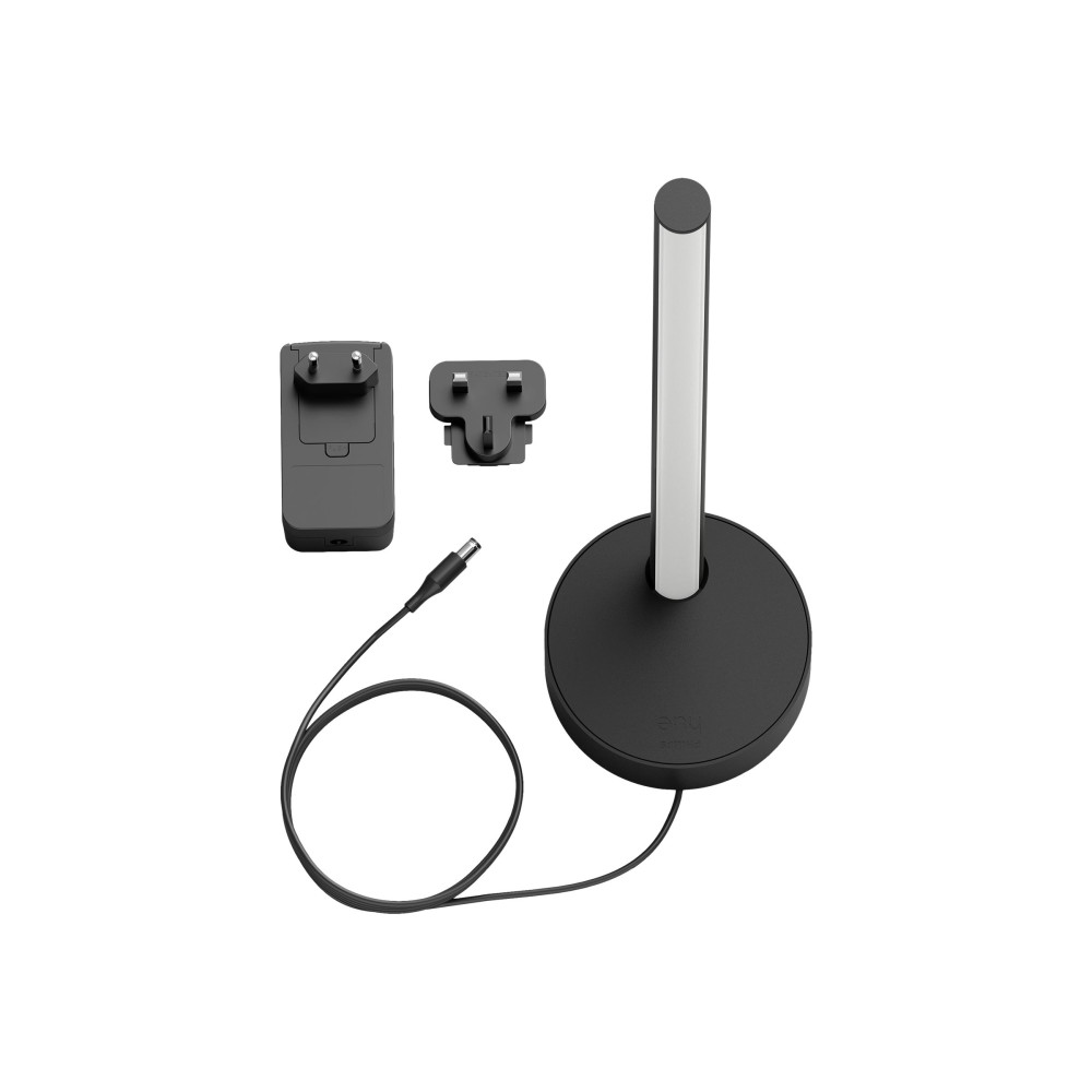 Produktbild för Philips Hue White and Color Ambiance Gradient Signe - skrivbordslampa - LED - 16 miljoner färger/varmt till kallt vitt ljus - 2000-6500 K - svart
