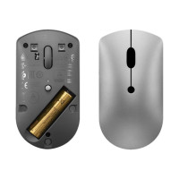 Produktbild för Lenovo 600 Silent - mus - Bluetooth 5.0 - järngrå