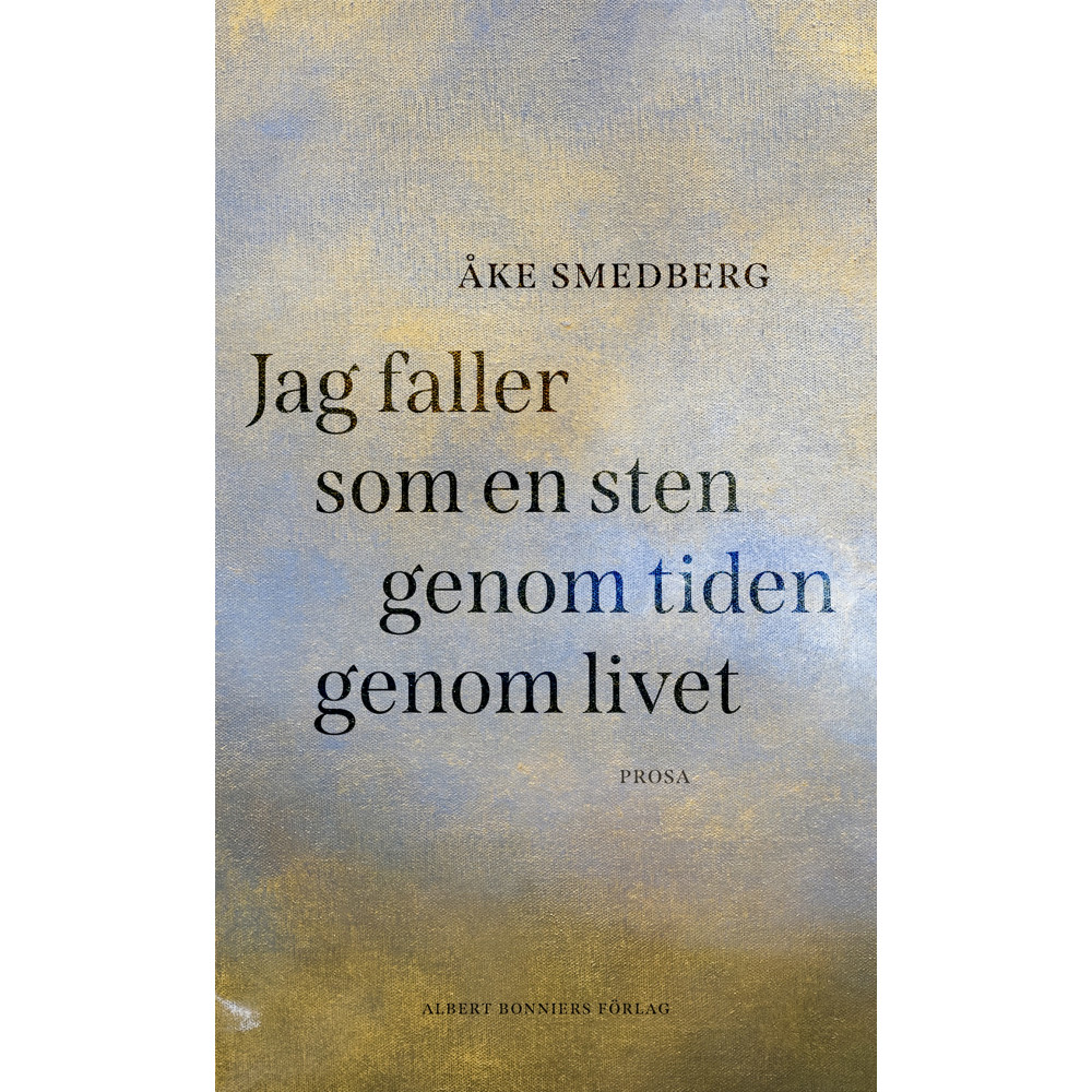 Produktbild för Jag faller som en sten genom tiden genom livet (inbunden)