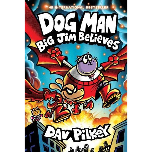 Dav Pilkey Dog Man: Big Jim Believes (14) (inbunden, eng)