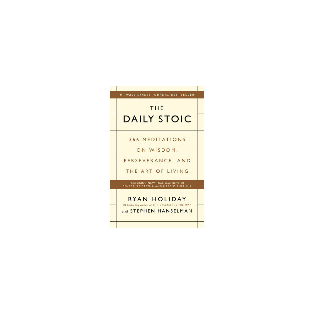 Produktbild för The Daily Stoic (inbunden, eng)
