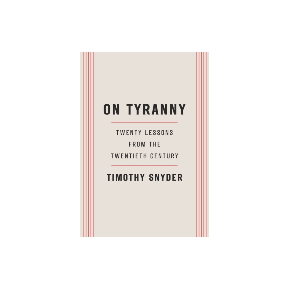 Produktbild för On Tyranny (pocket, eng)