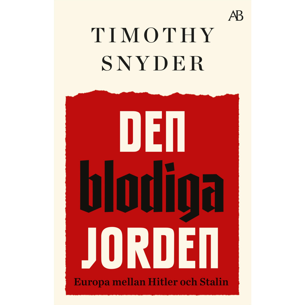 Produktbild för Den blodiga jorden : Europa mellan Hitler och Stalin (bok, storpocket)