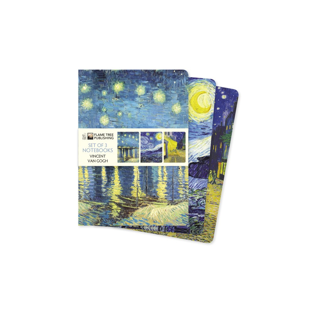 Produktbild för Vincent van Gogh Set of 3 Standard Notebooks