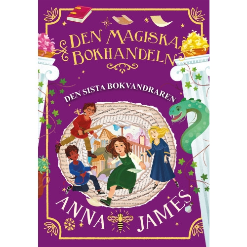 Anna James Den sista bokvandraren (bok, kartonnage)
