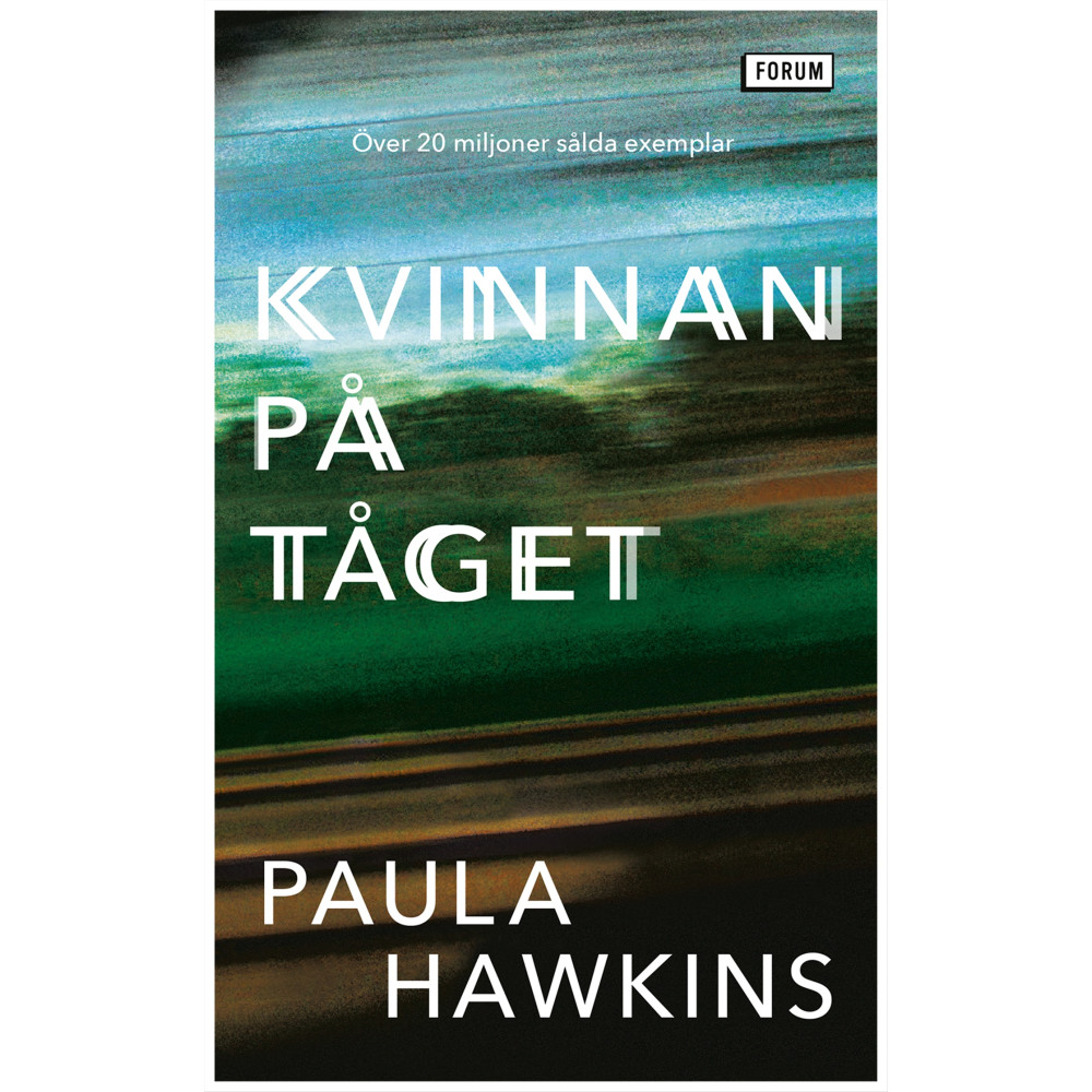 Produktbild för Kvinnan på tåget (pocket)