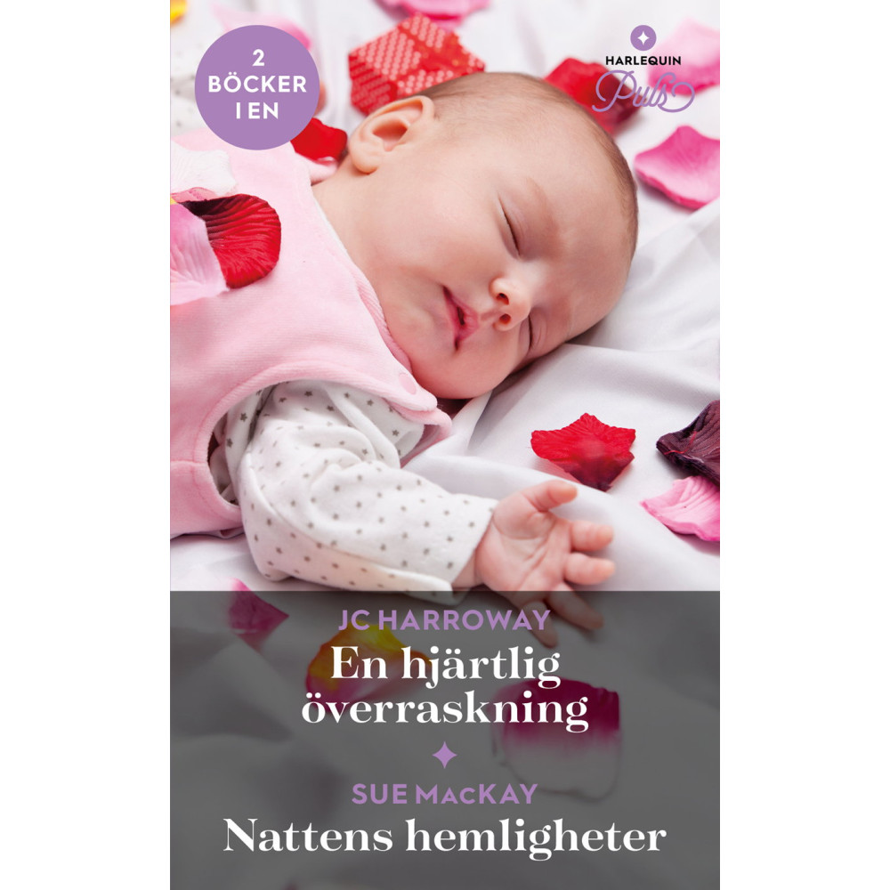 Produktbild för En hjärtlig överraskning ; Nattens hemligheter (häftad)
