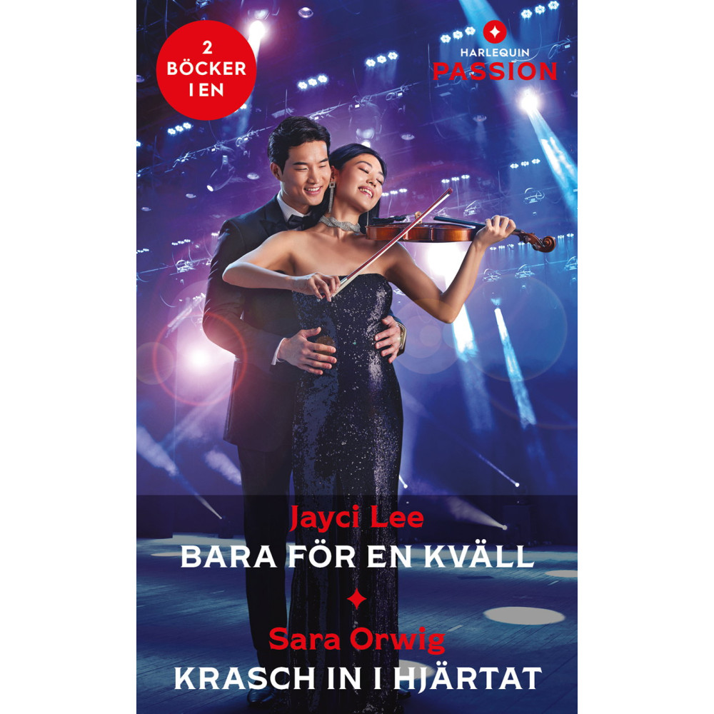Produktbild för Bara för en kväll ; Krasch in i hjärtat (häftad)