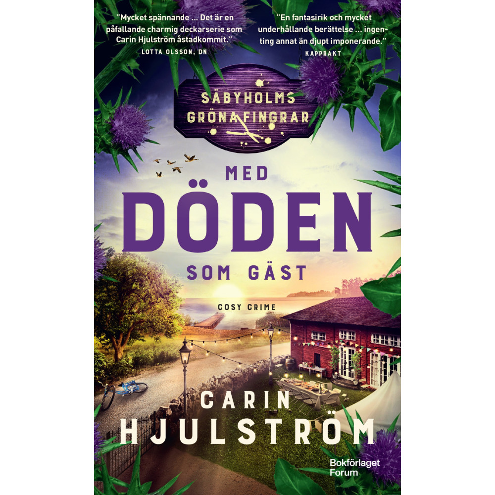 Produktbild för Med döden som gäst (pocket)