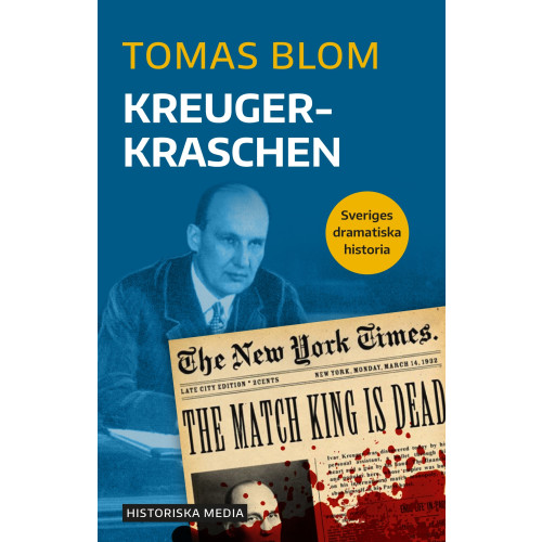 Tomas Blom Kreugerkraschen (bok, danskt band)