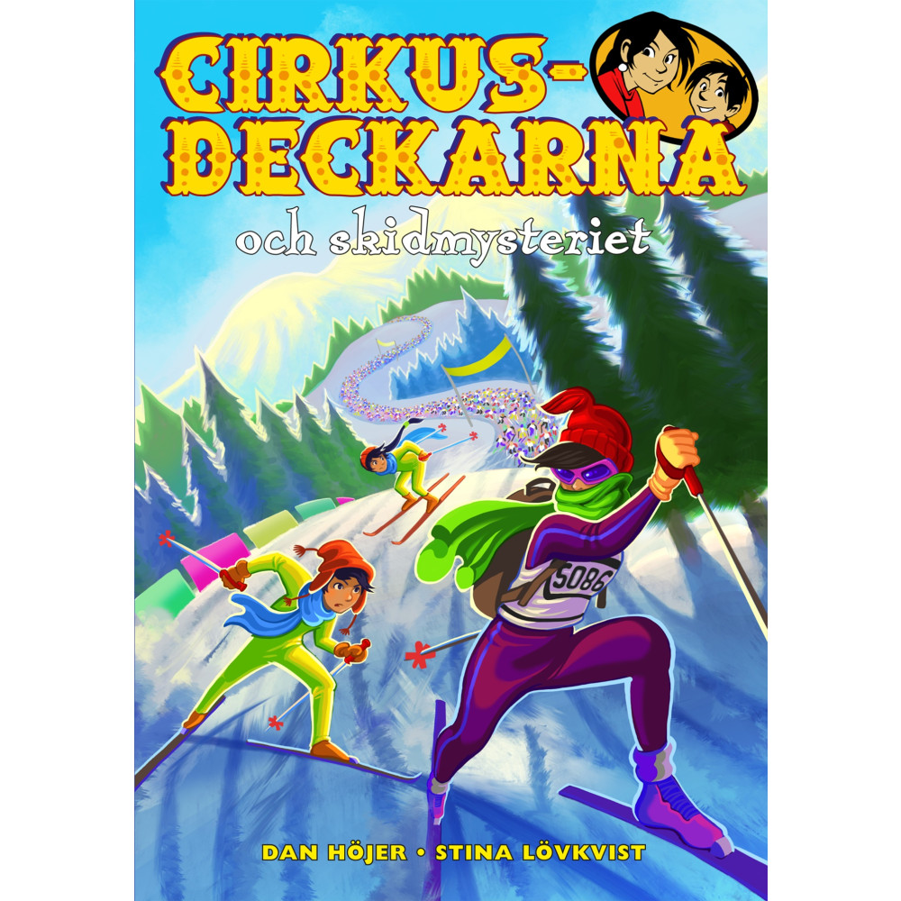 Produktbild för Cirkusdeckarna och skidmysteriet (inbunden)