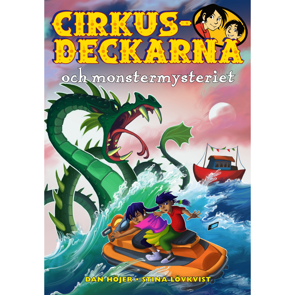 Produktbild för Cirkusdeckarna och monstermysteriet (inbunden)