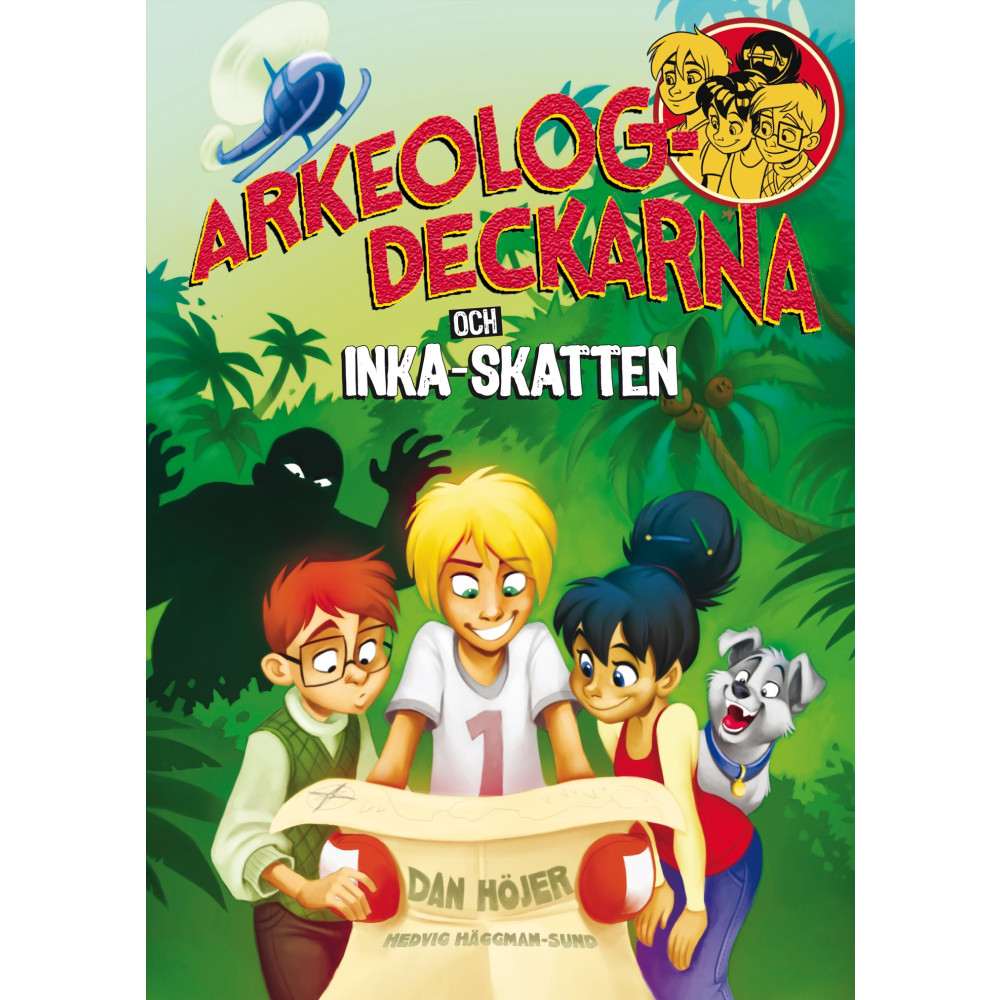 Produktbild för Arkeologdeckarna och inkaskatten (inbunden)